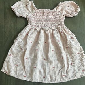 Cat & Jack Light Pink Smocked Dress